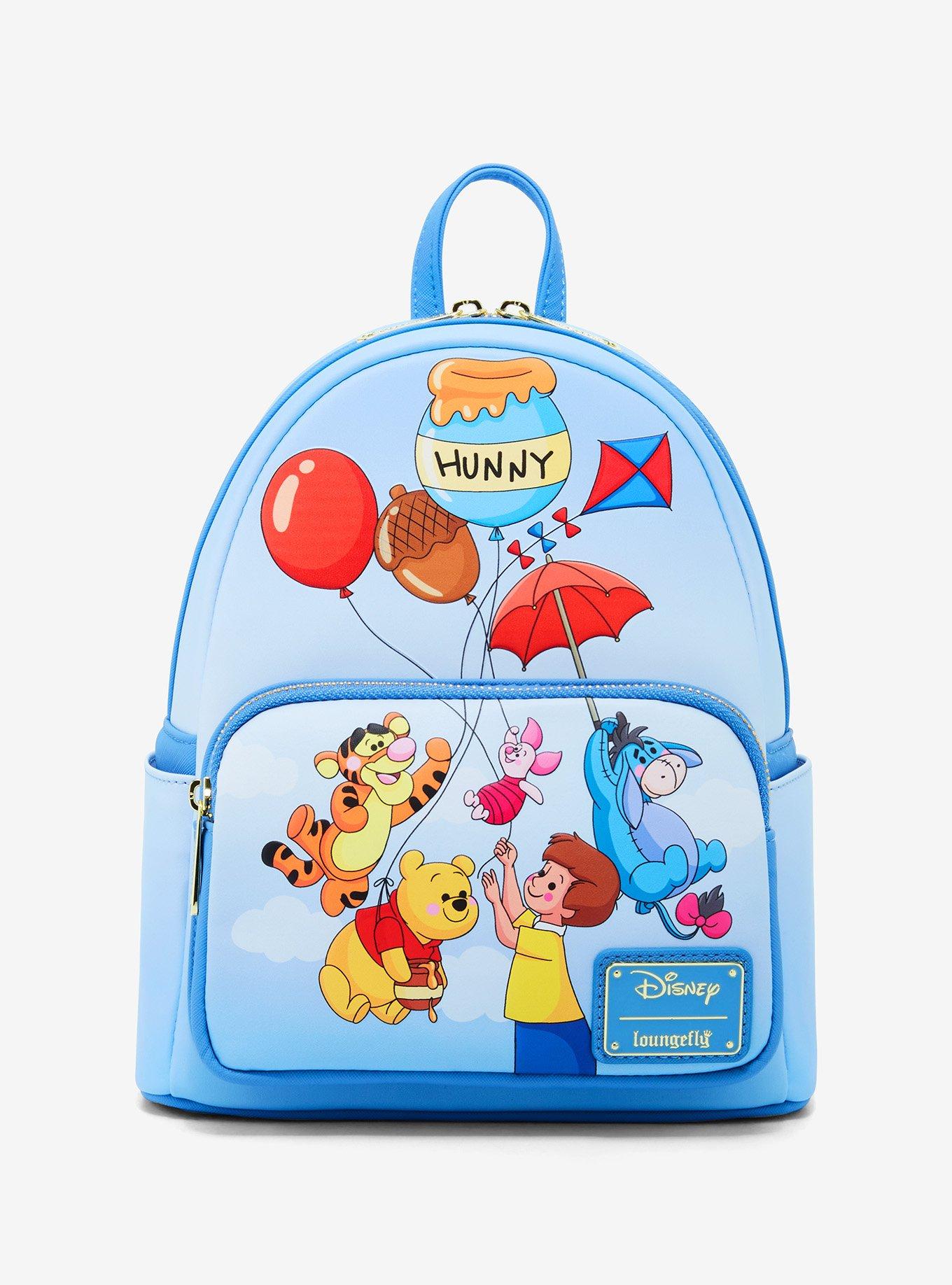Loungefly Disney Winnie the Pooh Balloon Group Portrait Mini Backpack - BoxLunch Exclusive, , hi-res