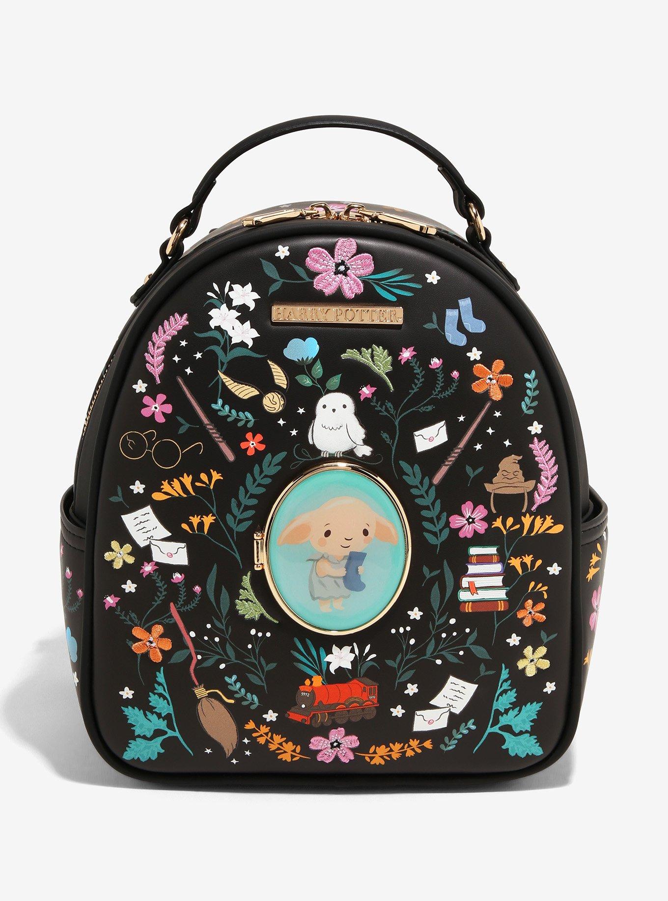 Our Universe Harry Potter Dobby Floral Mini Backpack - BoxLunch Exclusive
