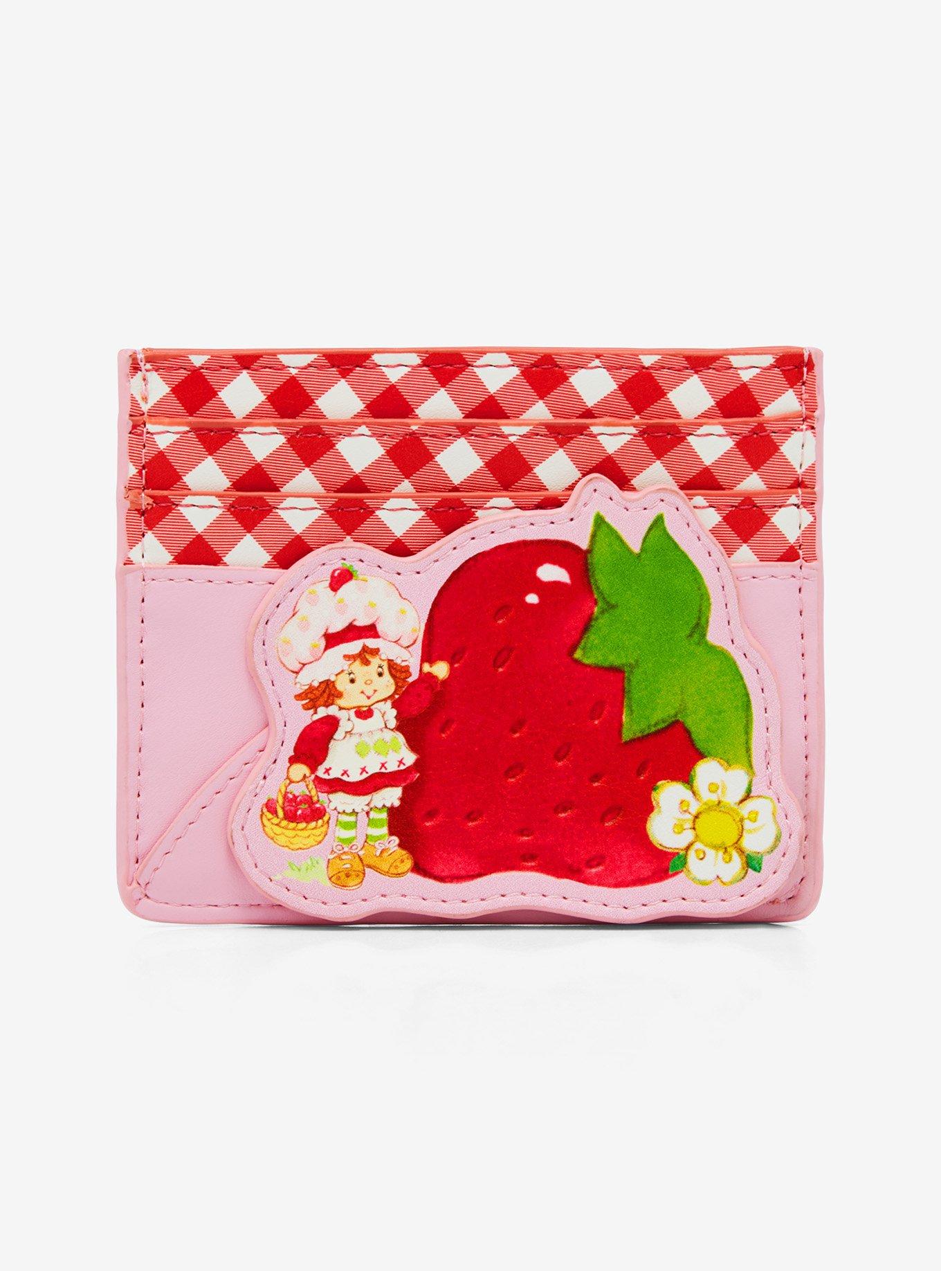 Strawberry Shortcake Gingham Cardholder - BoxLunch Exclusive