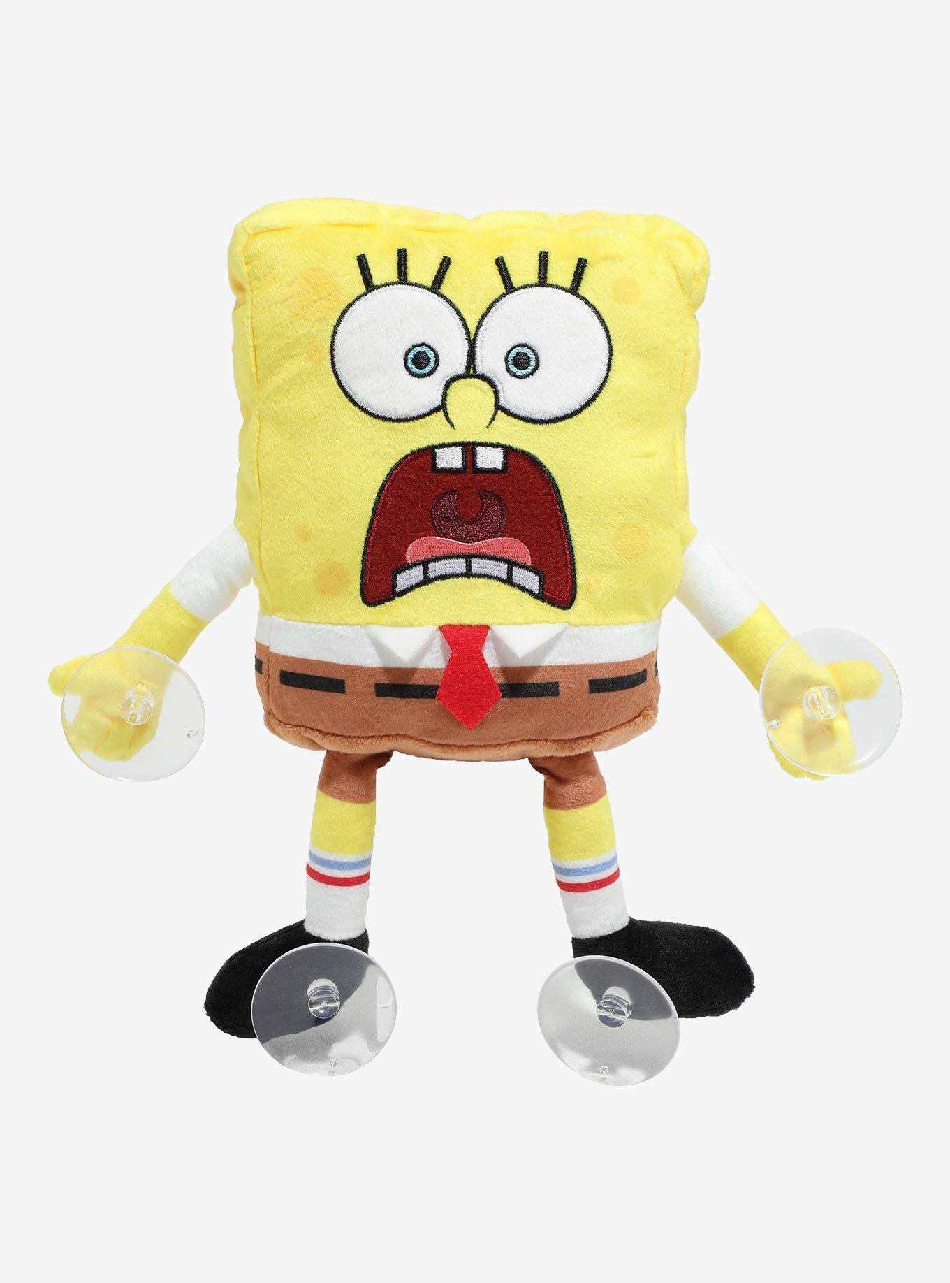 SpongeBob SquarePants Scared Plush Window Cling, , hi-res