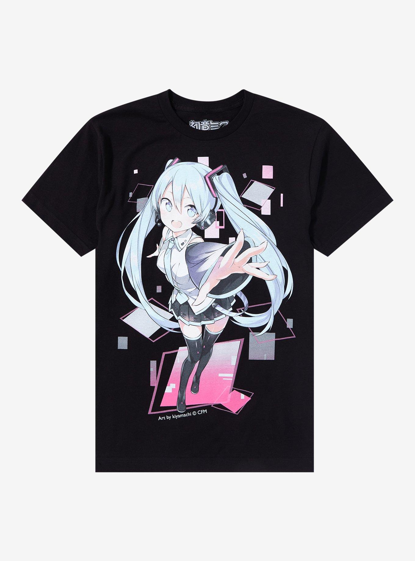 【CANEL】シャネルトップス tシャツmiku Hatsune Miku Panel T-Shirt | Hot Topic