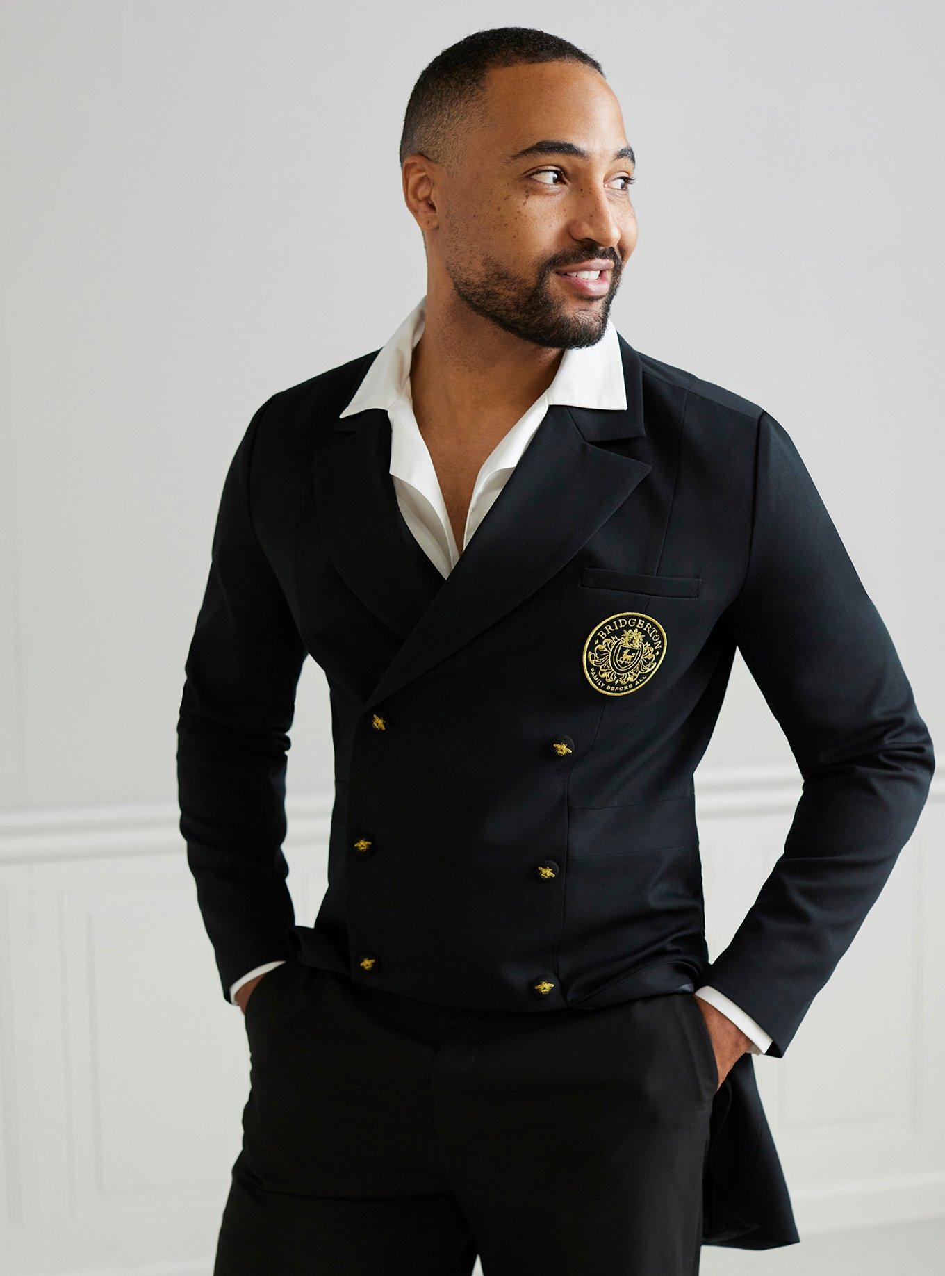 Our Universe Bridgerton Waistcoat Our Universe Exclusive, BLACK, hi-res