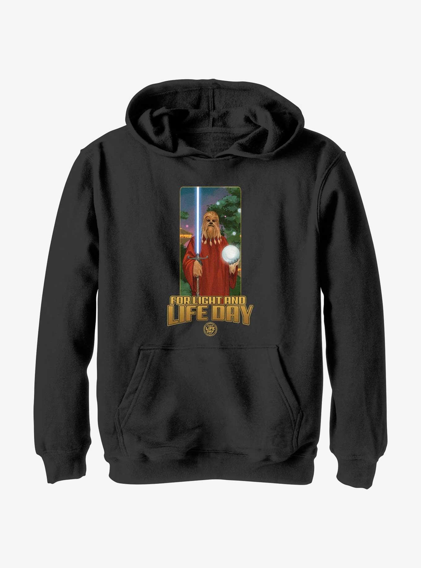 Star Wars Life Day Burryaga Poster Youth Hoodie, , hi-res