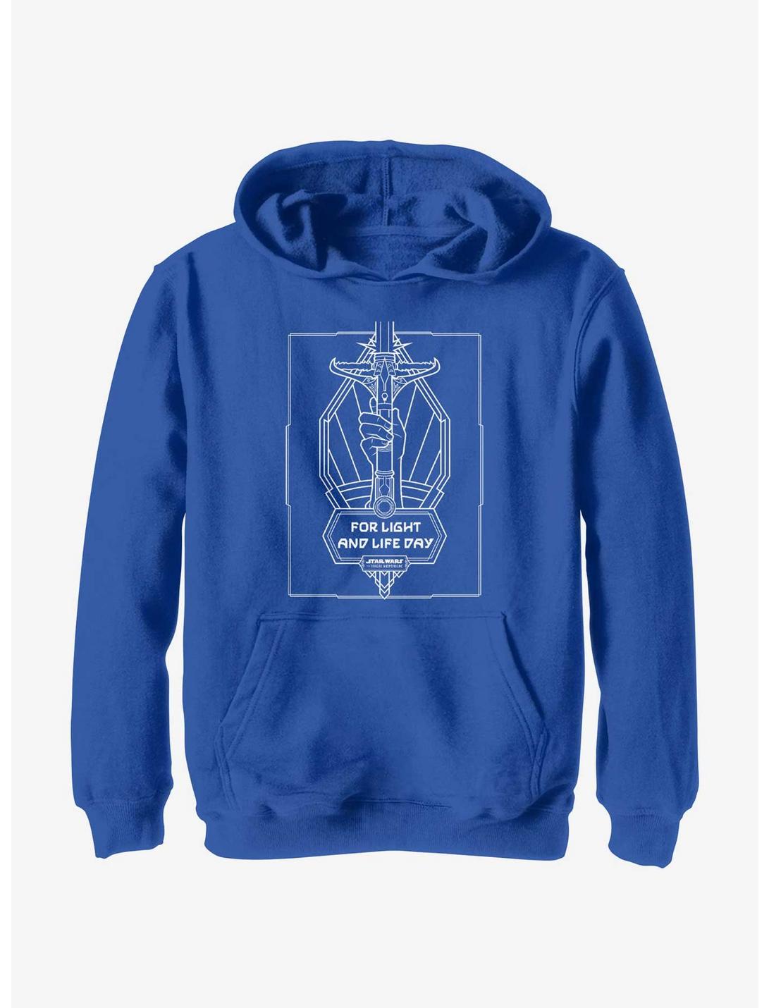 Star Wars Life Day For Light & Life Youth Hoodie, ROYAL, hi-res