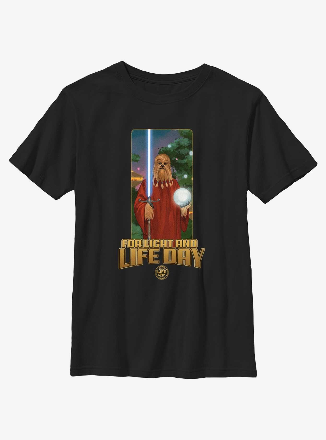 Star Wars Life Day Burryaga Poster Youth T-Shirt, , hi-res