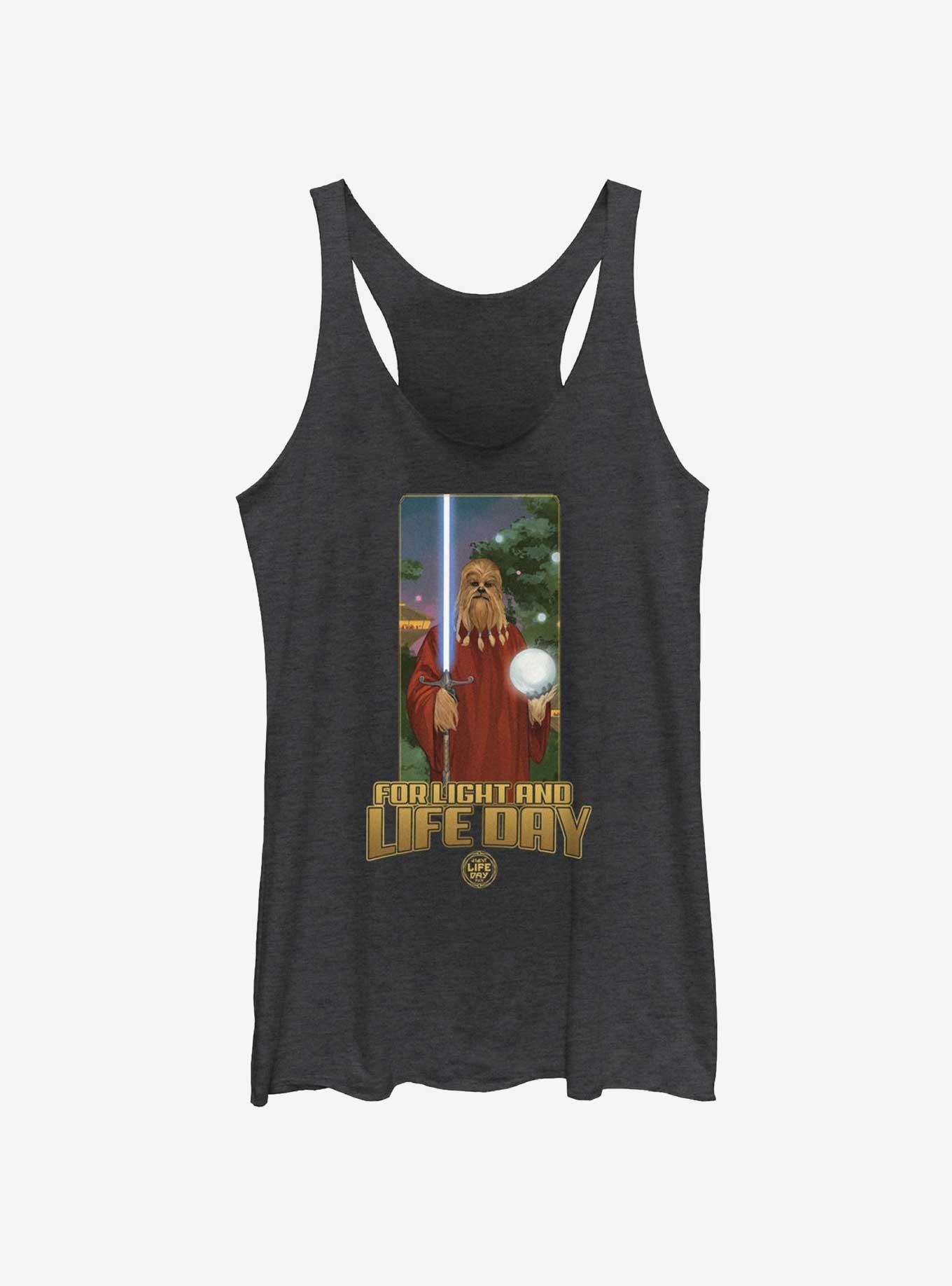 Star Wars Life Day Burryaga Poster Womens Tank Top, , hi-res