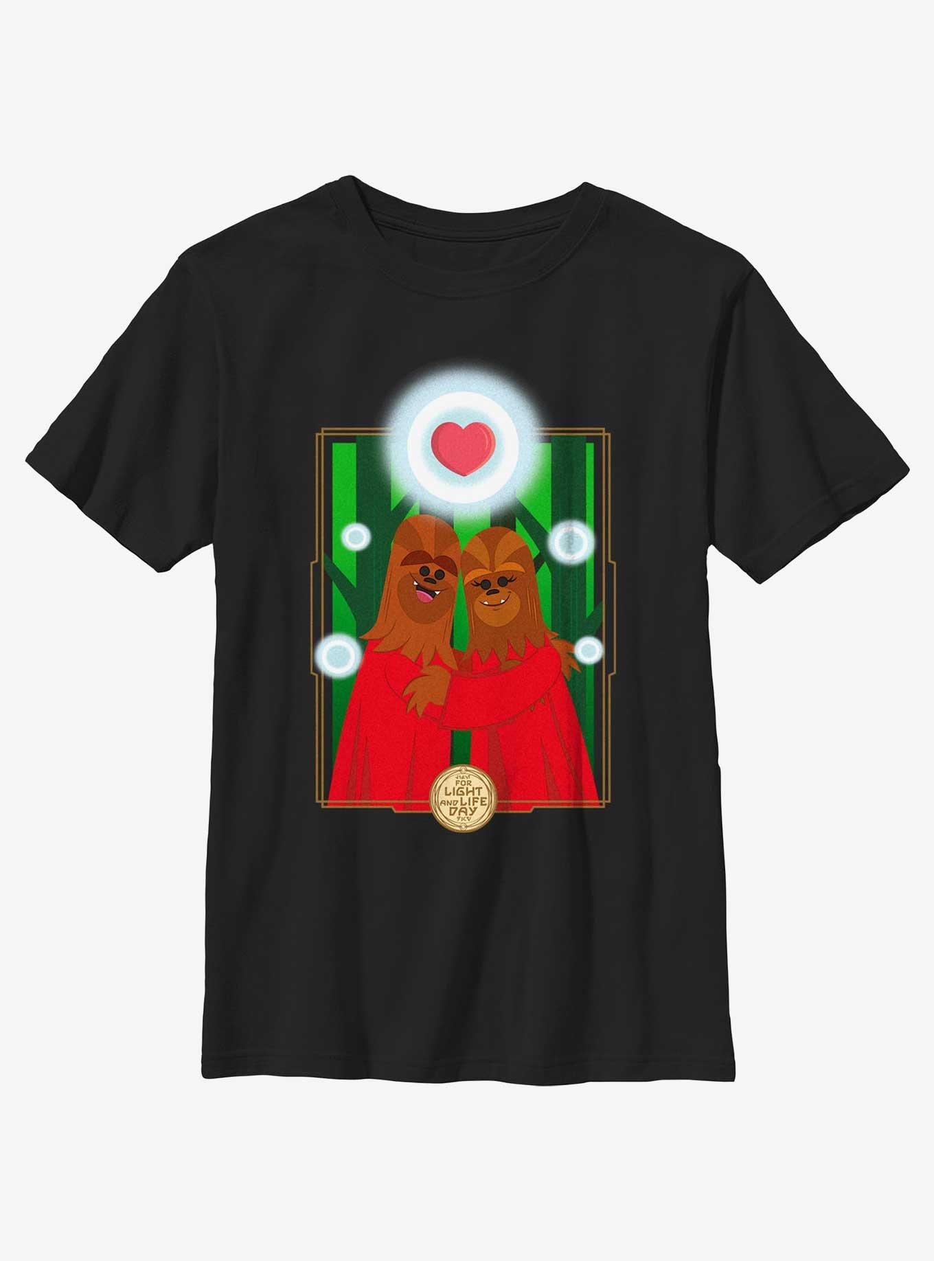 Star Wars Life Day Wookie Love Youth T-Shirt, , hi-res