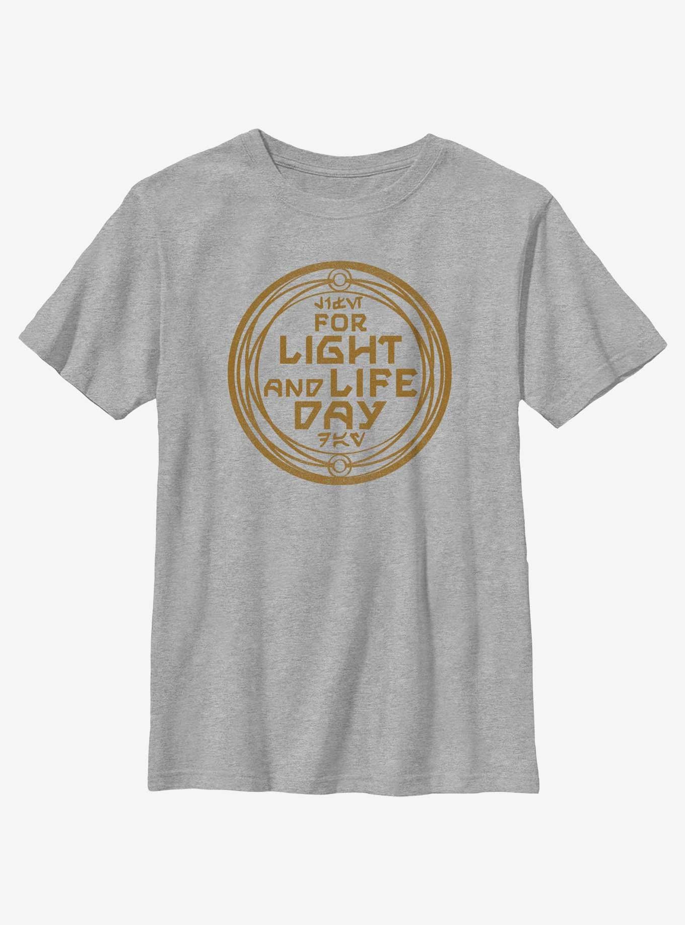 Star Wars For Light And Life Day Badge Youth T-Shirt