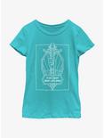 Star Wars Life Day For Light & Life Youth Girls T-Shirt, TAHI BLUE, hi-res