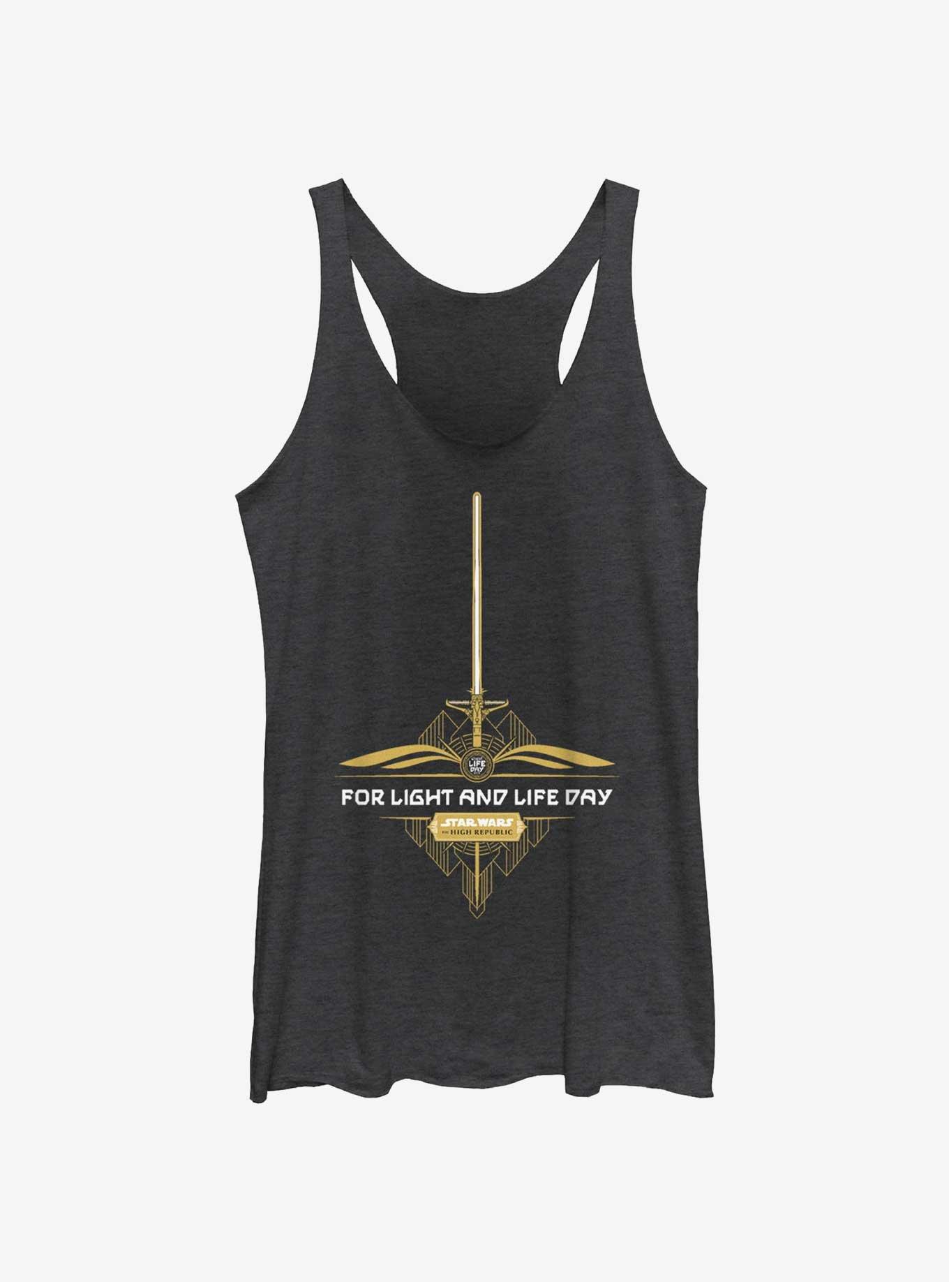 Star Wars Life Day The High Republic Lightsaber Womens Tank Top