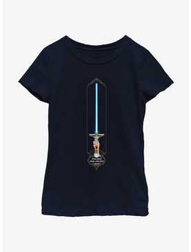 Star Wars Life Day High Republic Lightsaber Youth Girls T-Shirt, , hi-res