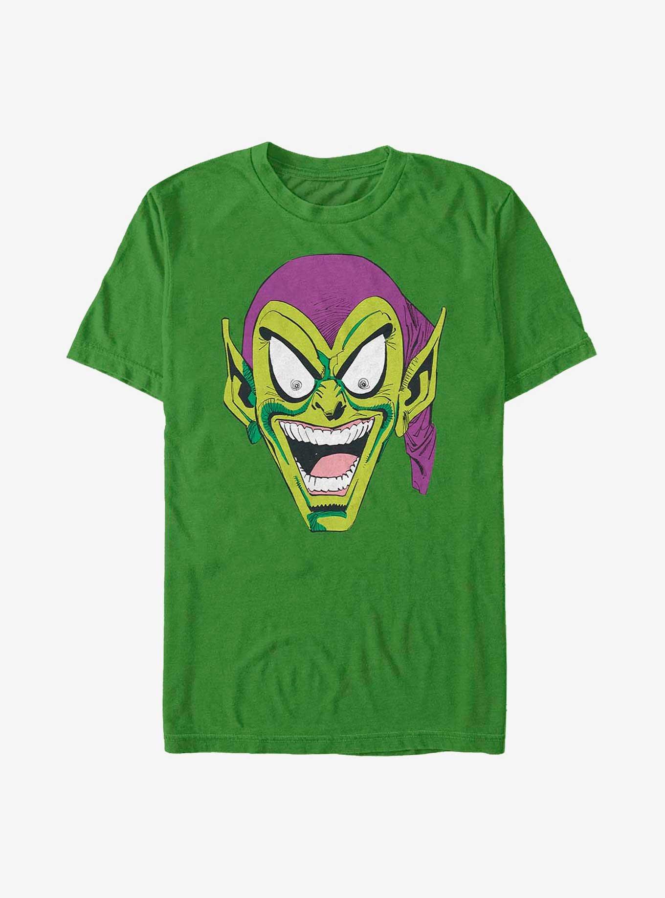 Marvel Spider-Man Goblin Head Extra Soft T-Shirt, , hi-res