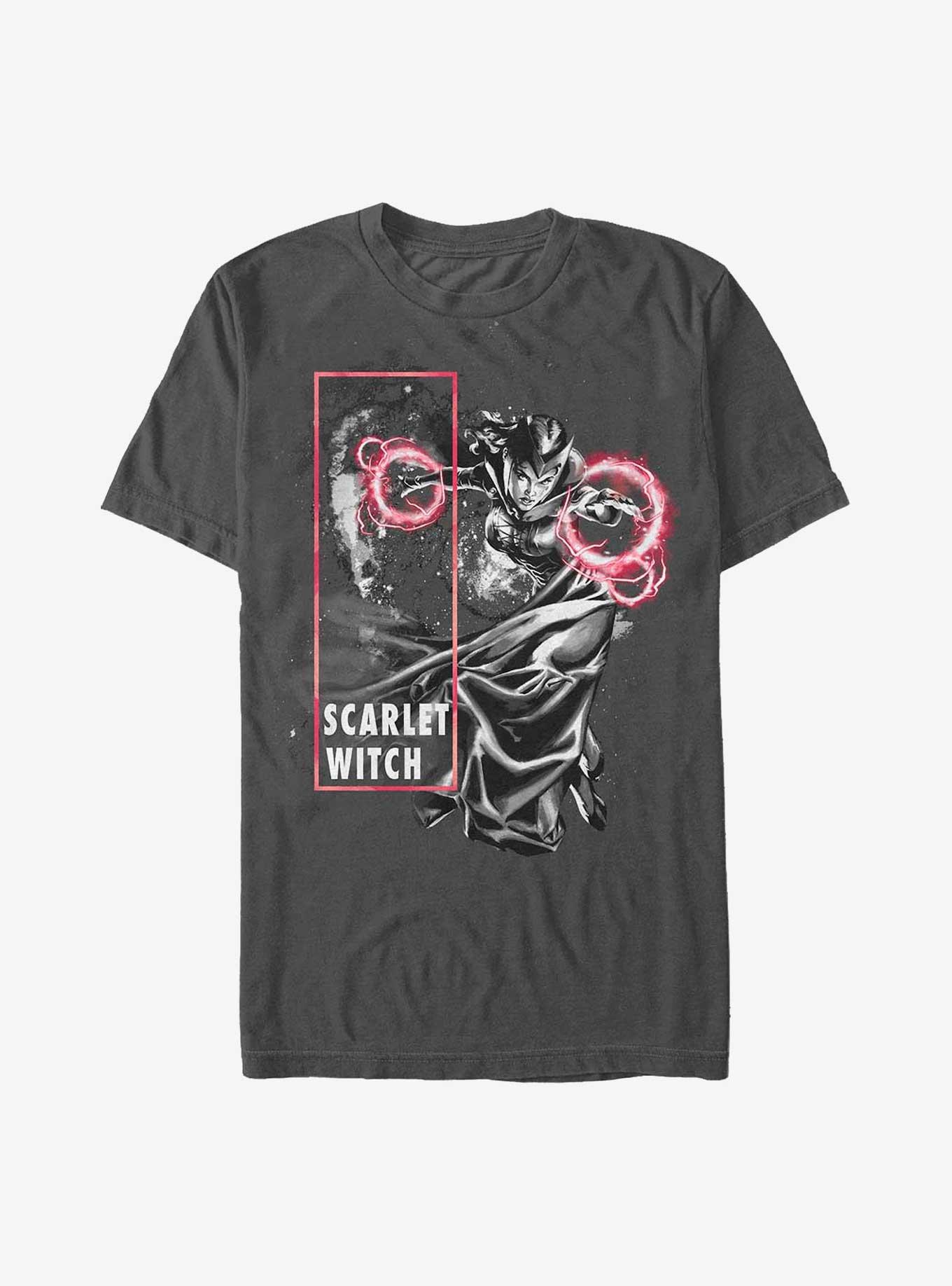 Marvel Scarlet Witch Blast Extra Soft T-Shirt, CHARCOAL, hi-res