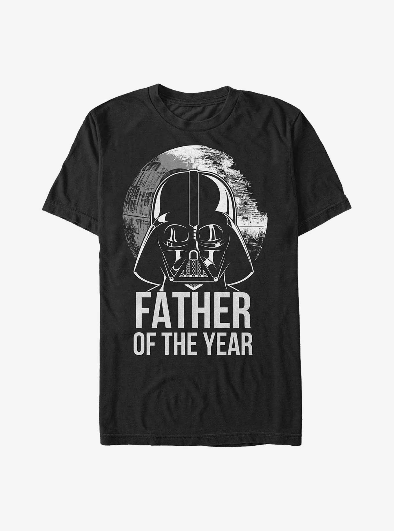 Star Wars Darth Vader Father Of The Year Extra Soft T-Shirt, BLACK, hi-res