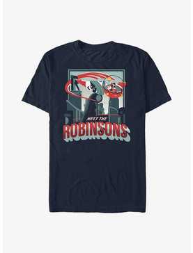 Disney Meet The Robinsons Retro Future Poster Extra Soft T-Shirt, , hi-res