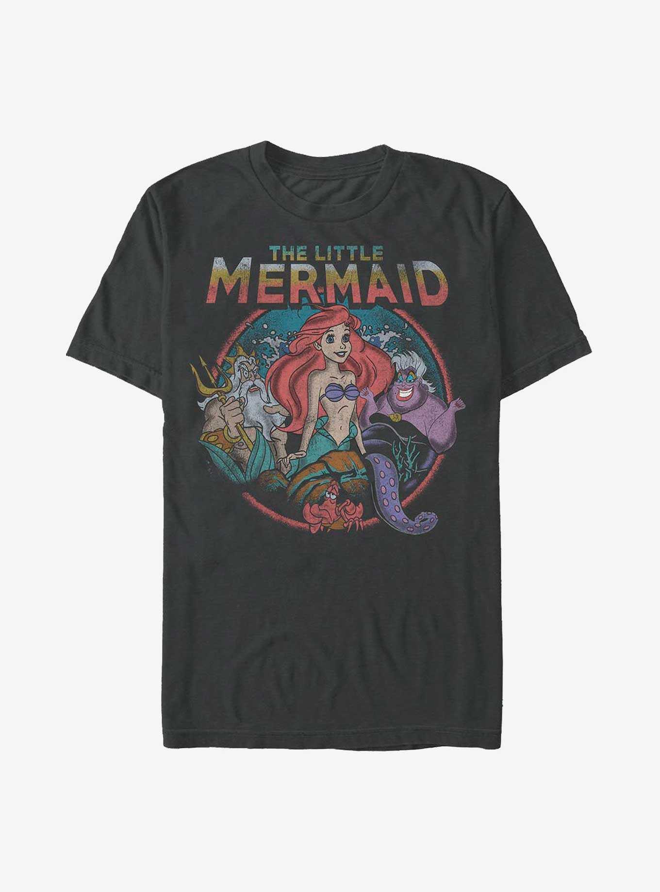 Disney The Little Mermaid Mermaid Crew Extra Soft T-Shirt, , hi-res