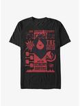 Adventure Time Marceline Scream Queens Stakes Tour Extra Soft T-Shirt, BLACK, hi-res