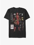 Marvel Deadpool Items Extra Soft T-Shirt, BLACK, hi-res