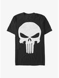 Marvel Punisher Classic Skull Symbol Extra Soft T-Shirt, BLACK, hi-res