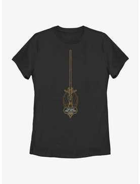 Star Wars Life Day The High Republic Lightsaber Outline Womens T-Shirt, , hi-res