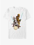 Star Wars Life Day Back To Back T-Shirt, WHITE, hi-res