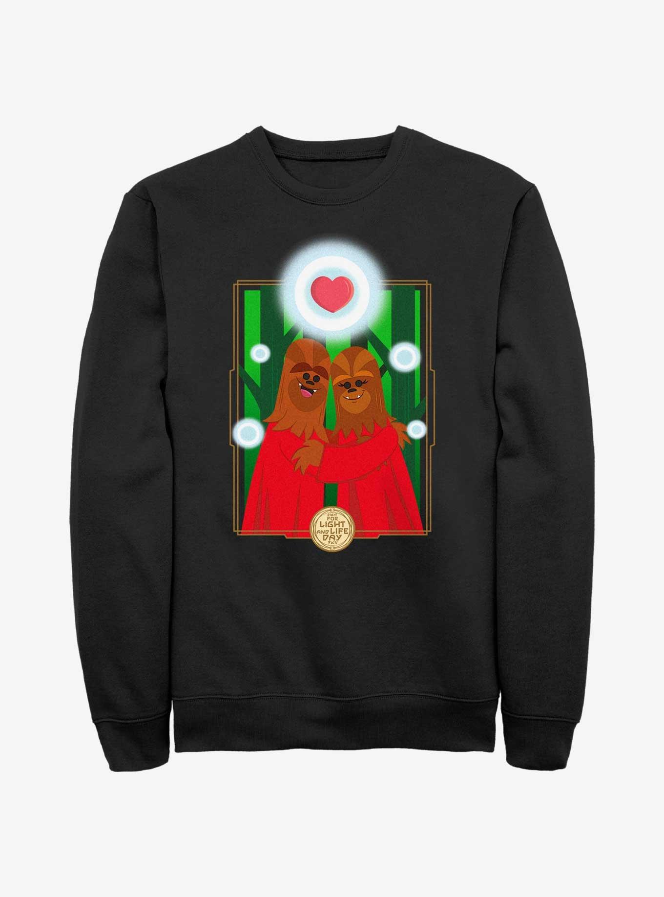 Star Wars Life Day Wookie Love Sweatshirt, , hi-res