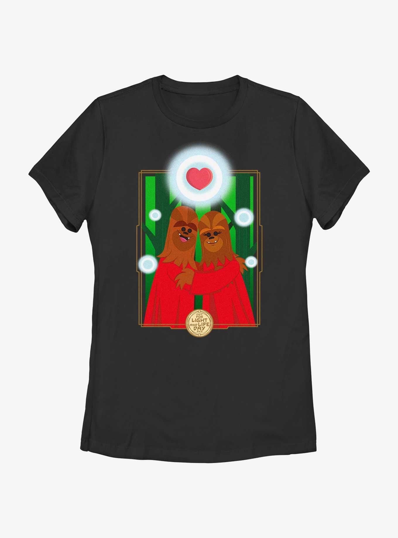 Star Wars Life Day Wookie Love Womens T-Shirt, , hi-res