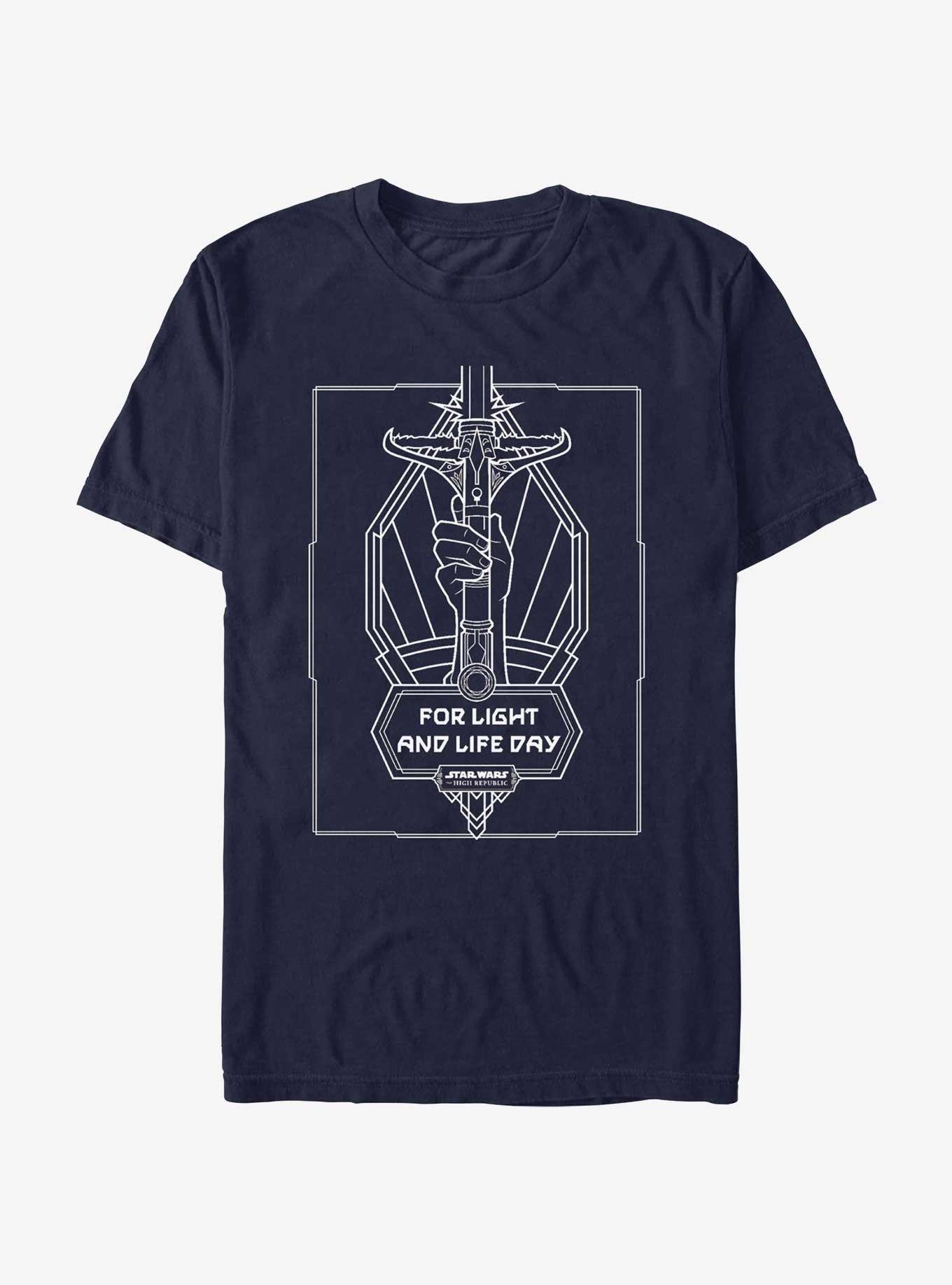 Star Wars Life Day For Light & Life T-Shirt, NAVY, hi-res