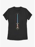 Star Wars Life Day High Republic Lightsaber Womens T-Shirt, BLACK, hi-res