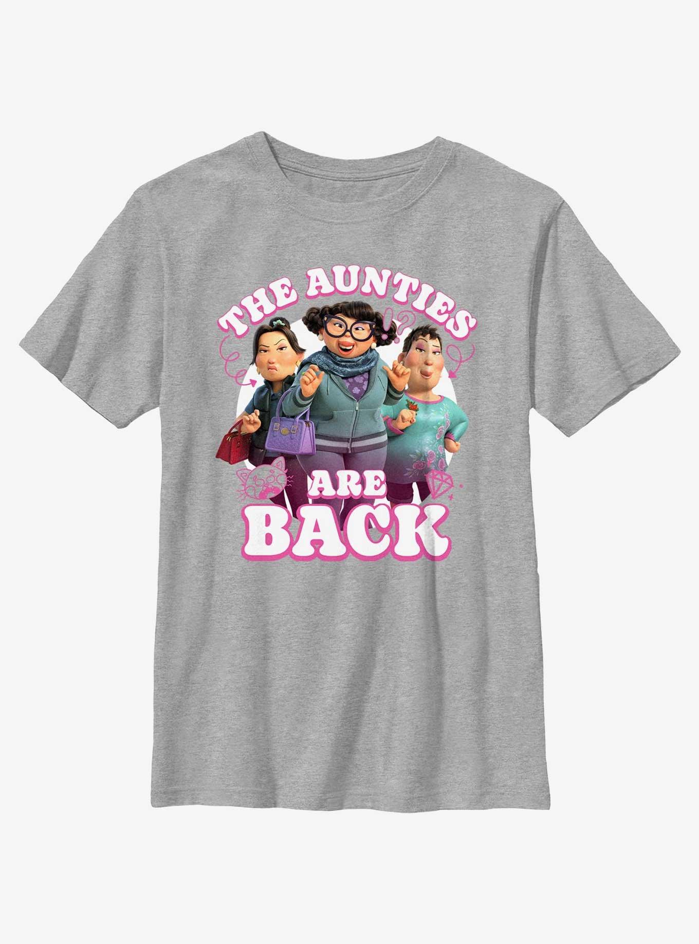 Disney Pixar Turning Red The Aunties Are Back Youth T-Shirt