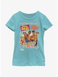 Disney Pixar Turning Red 4 Town Magazine Cover Youth Girls T-Shirt, TAHI BLUE, hi-res