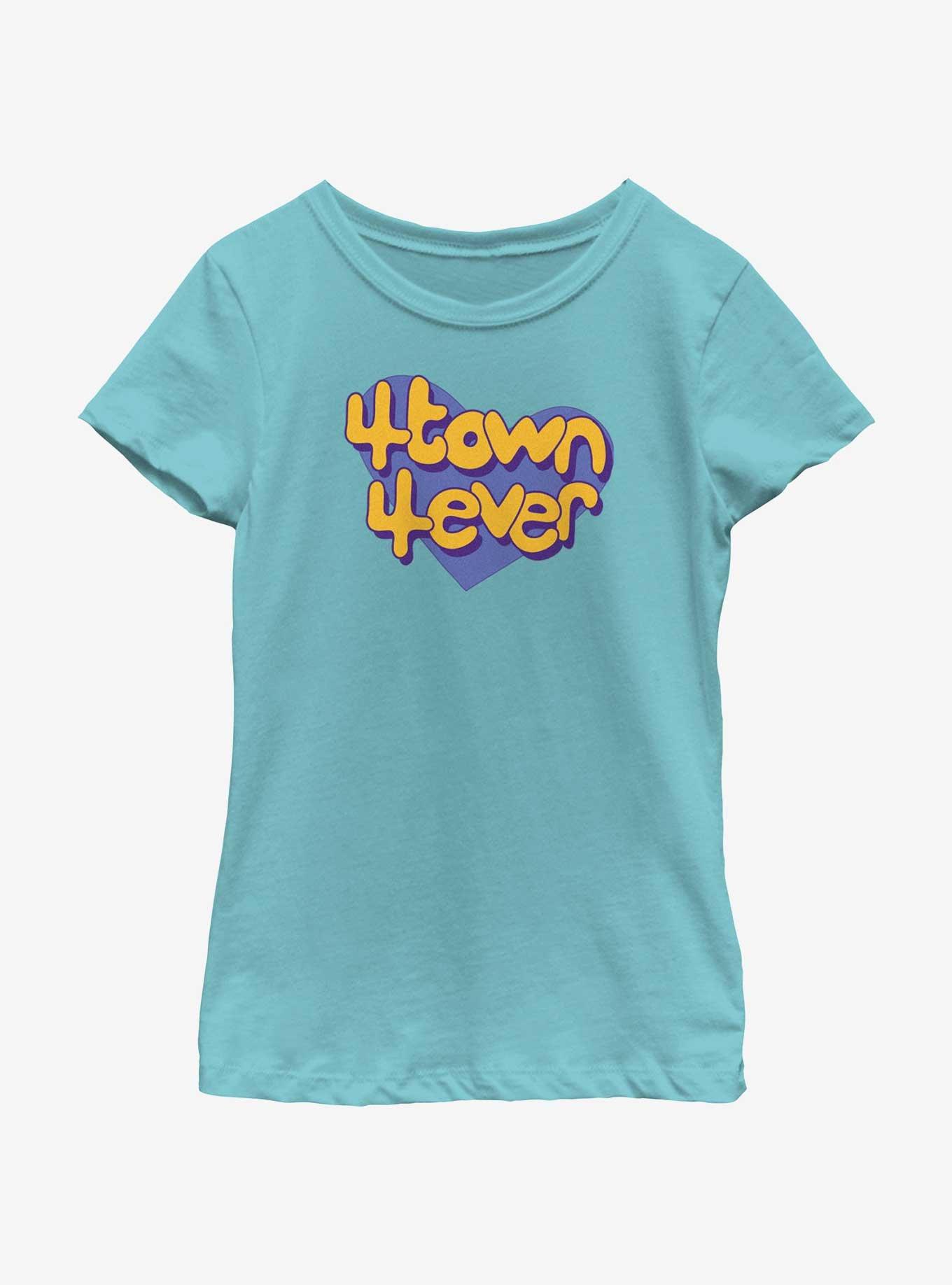 Disney Pixar Turning Red 4 Town 4 Ever Heart Youth Girls T-Shirt, , hi-res