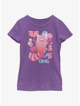 Disney Pixar Turning Red Panda Pack Youth Girls T-Shirt, PURPLE BERRY, hi-res