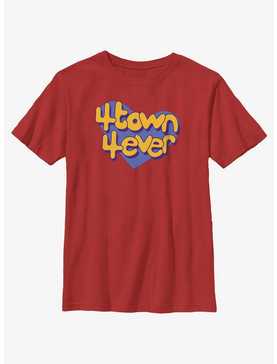 Disney Pixar Turning Red 4 Town 4 Ever Heart Youth T-Shirt, , hi-res