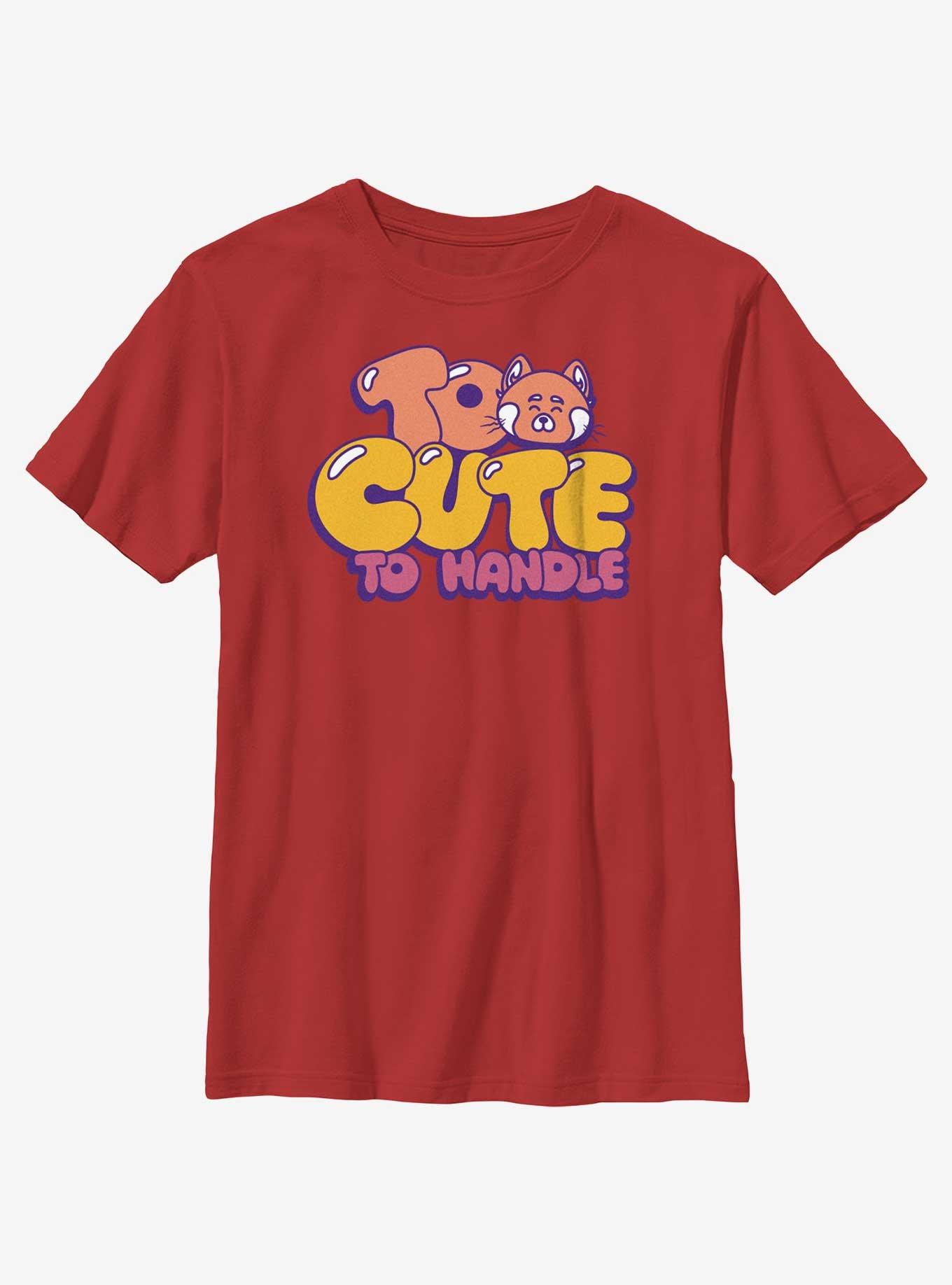 Disney Pixar Turning Red Too Cute To Handle Youth T-Shirt