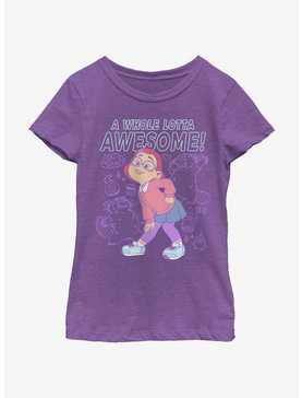Disney Pixar Turning Red A Whole Lotta Awesome! Youth Girls T-Shirt, , hi-res