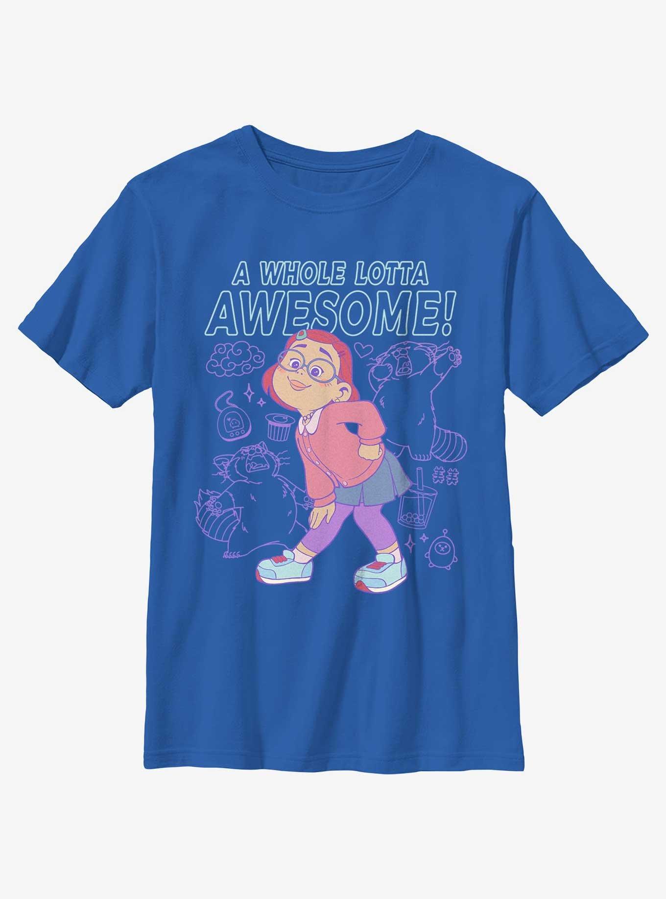 Disney Pixar Turning Red A Whole Lotta Awesome! Youth T-Shirt