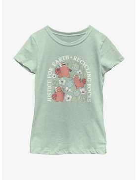 Disney Pixar Turning Red Justice For Earth Recycling Rocks Youth Girls T-Shirt, , hi-res
