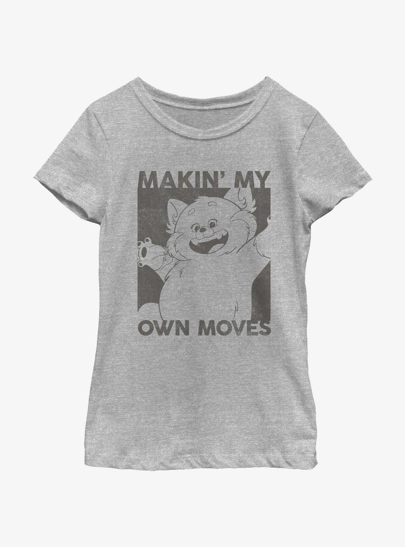 Disney Pixar Turning Red Making My Own Moves Youth Girls T-Shirt, , hi-res