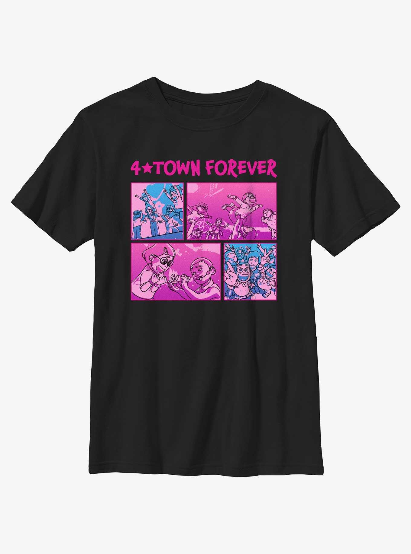 Disney Pixar Turning Red 4 Town Forever Concert Panels Youth T-Shirt, , hi-res