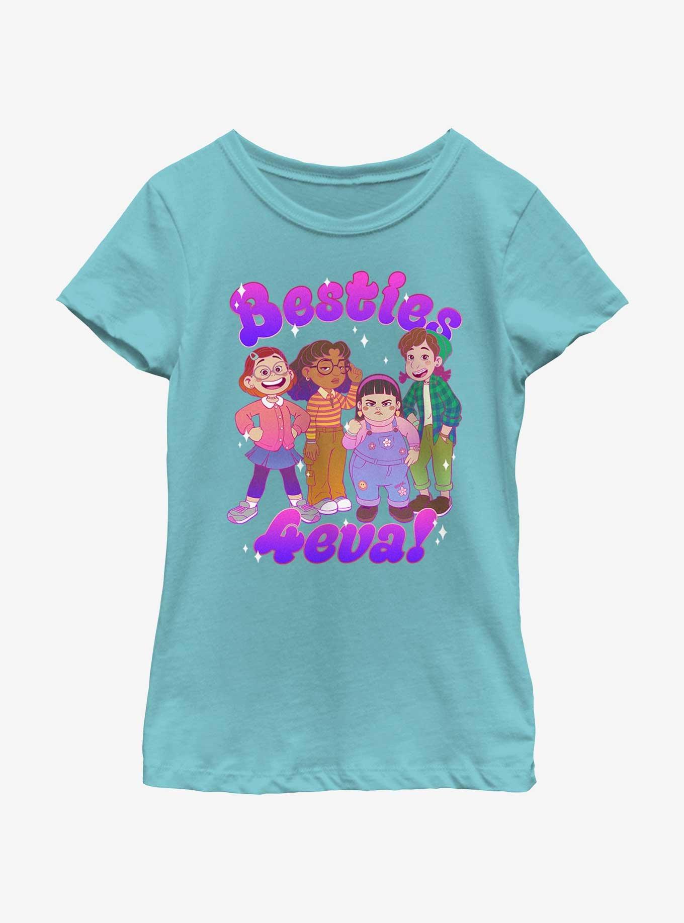 Disney Pixar Turning Red Besties 4eva Youth Girls T-Shirt, , hi-res