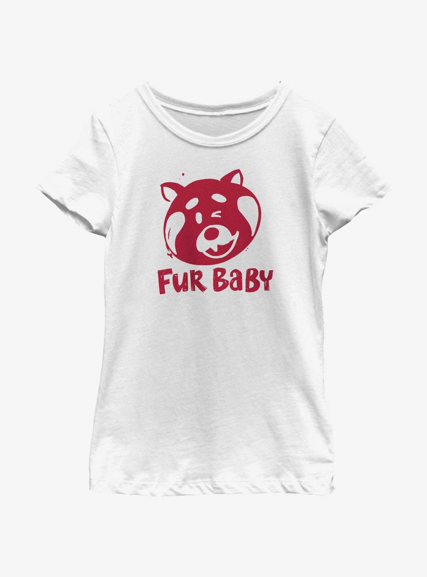 Disney Pixar Turning Red Fur Baby Youth Girls T-Shirt, WHITE, hi-res