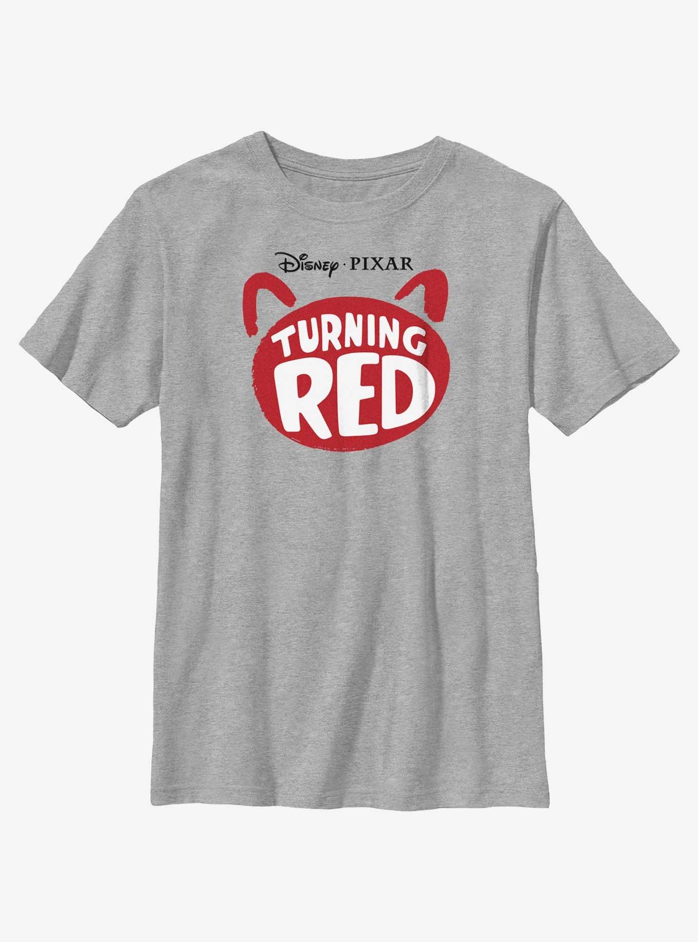 Disney Pixar Turning Red Panda Logo Youth T-Shirt