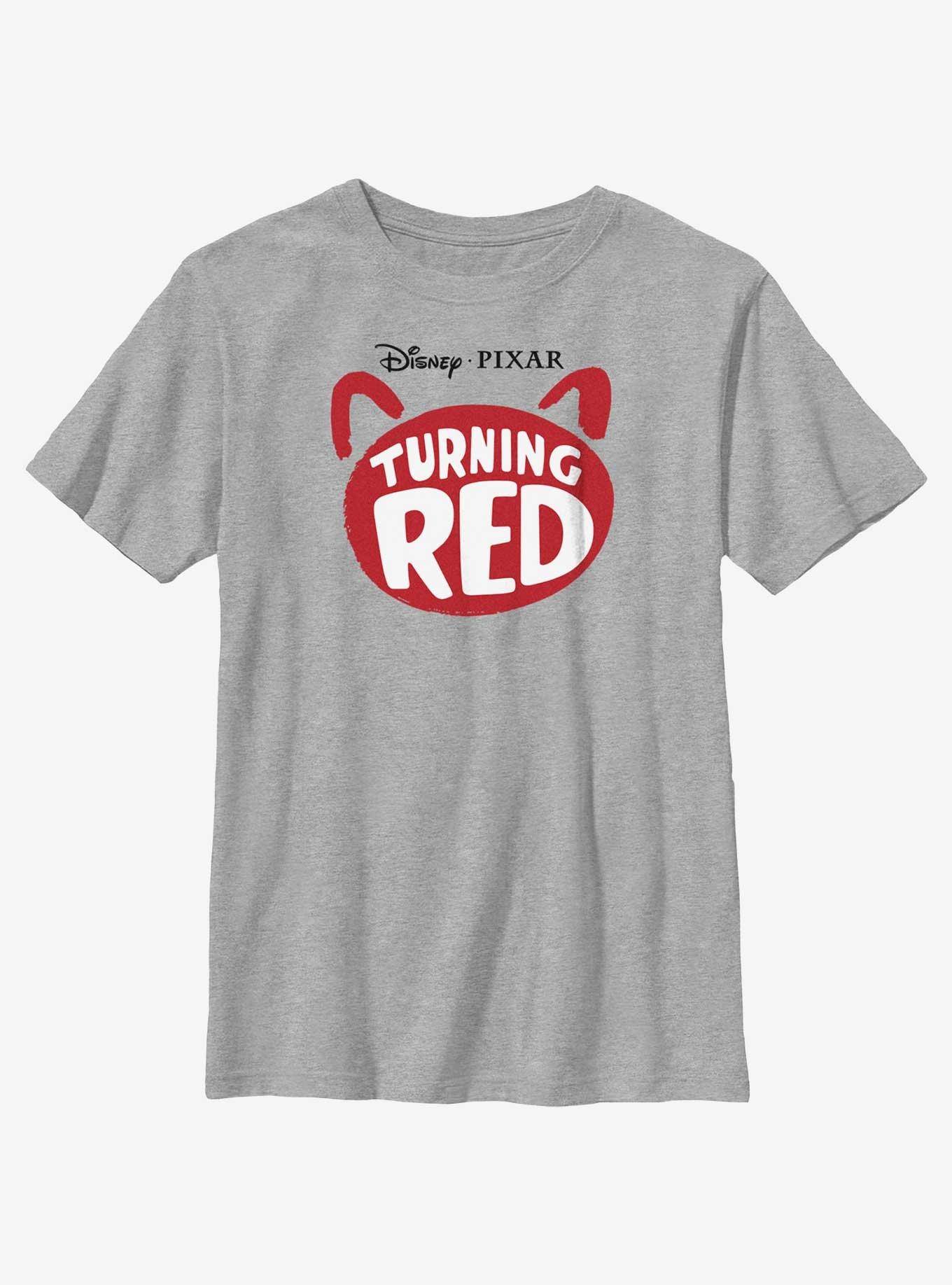 Disney Pixar Turning Red Panda Logo Youth T-Shirt, , hi-res