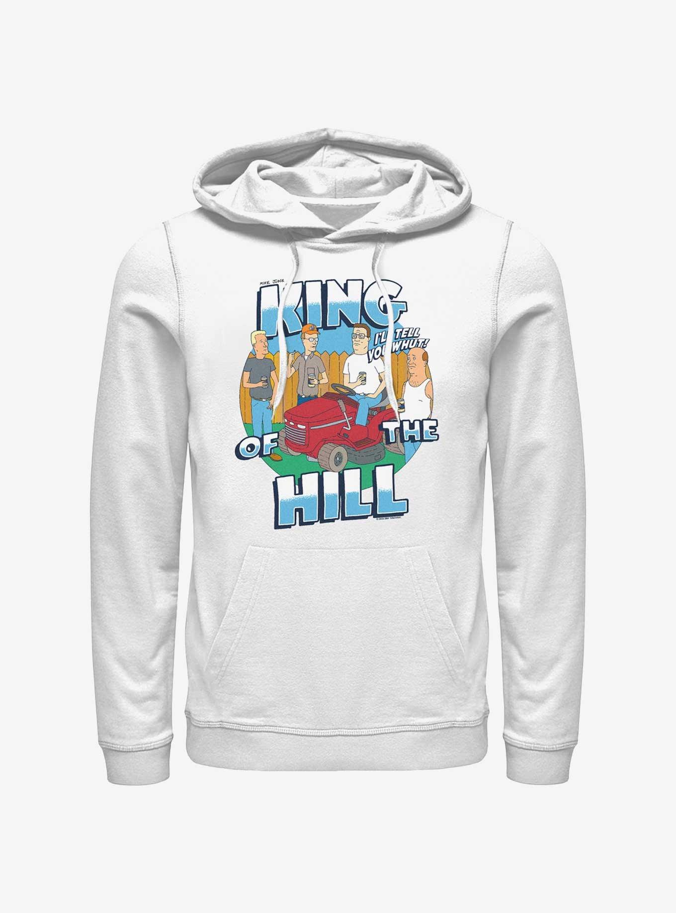 King of the Hill Whut Hoodie, WHITE, hi-res