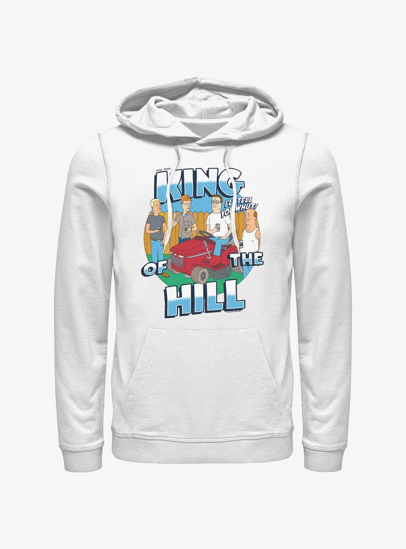 King of the Hill Whut Hoodie, WHITE, hi-res