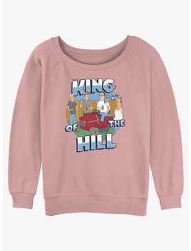 King of the Hill Whut Womens Slouchy Sweatshirt, , hi-res