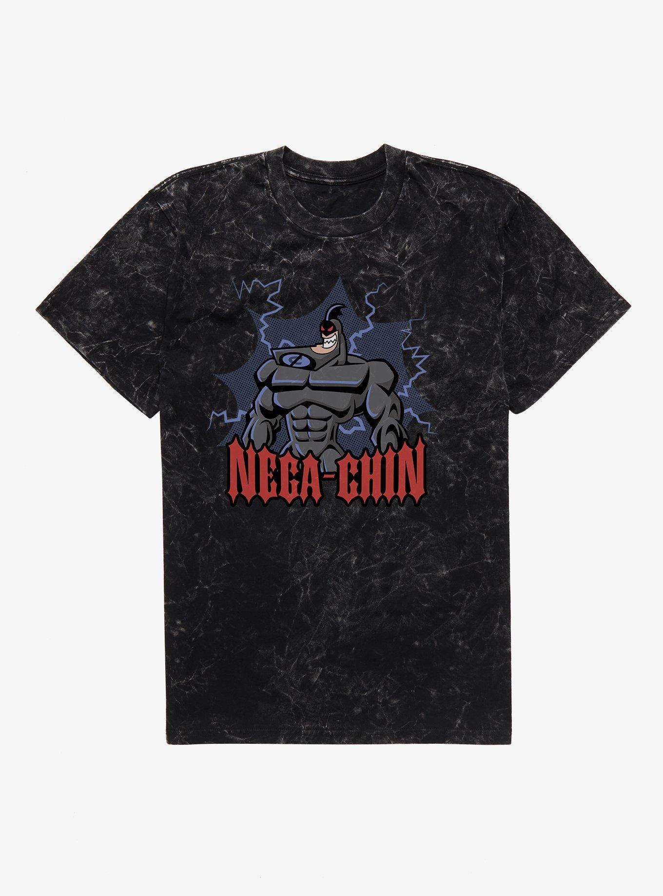 The Fairly Oddparents Nega-Chin Mineral Wash T-Shirt - BLACK