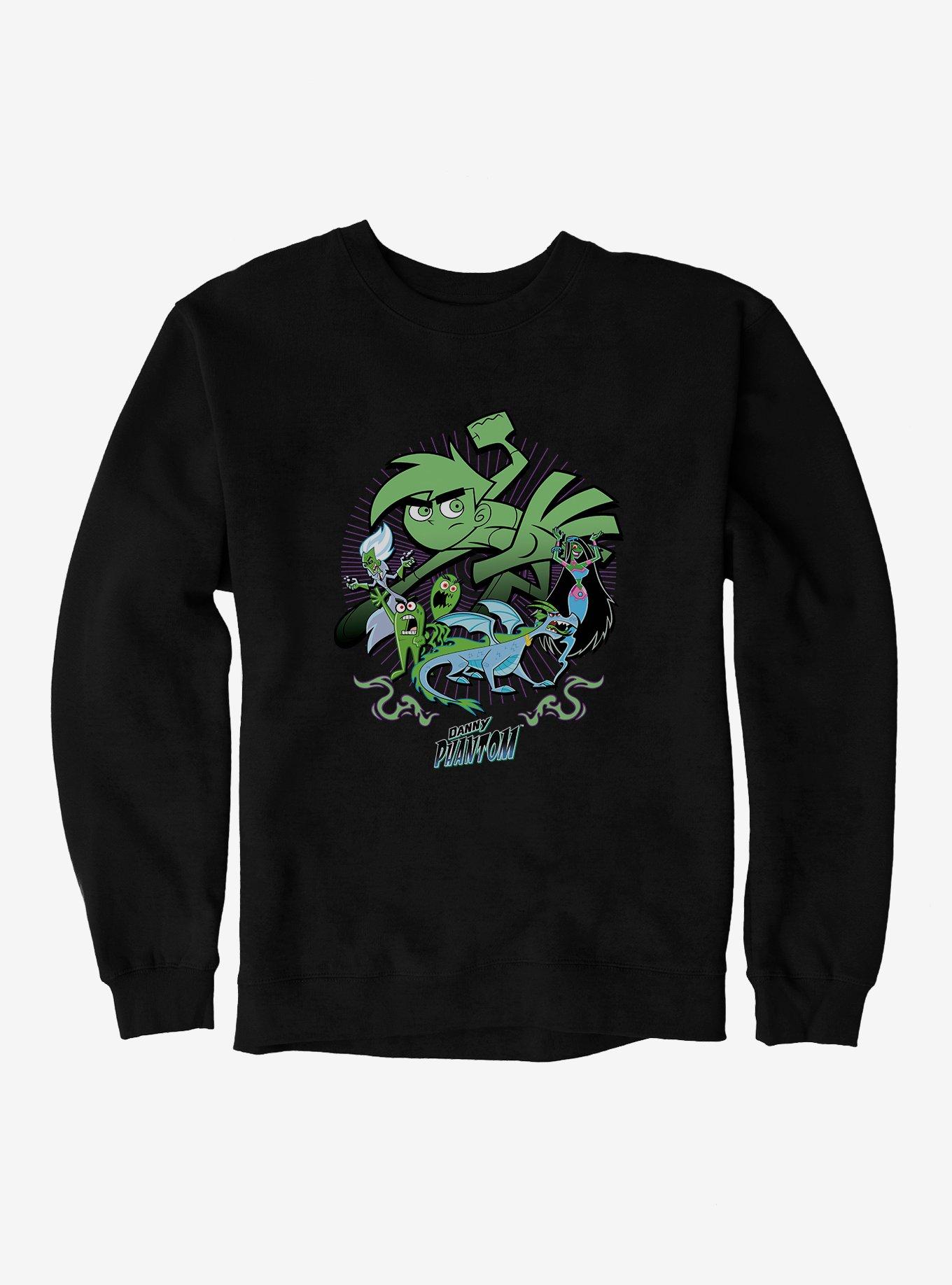 Danny Phantom Ghost Villains Sweatshirt, , hi-res