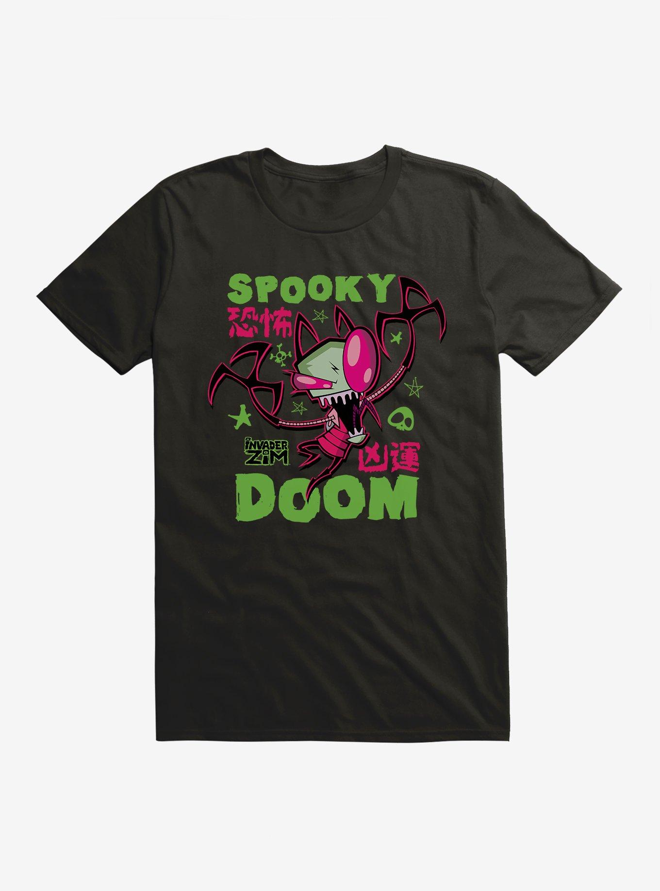 Invader Zim Spooky Doom T-Shirt, , hi-res